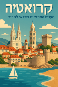 הערים המרכזיות קרואטיה