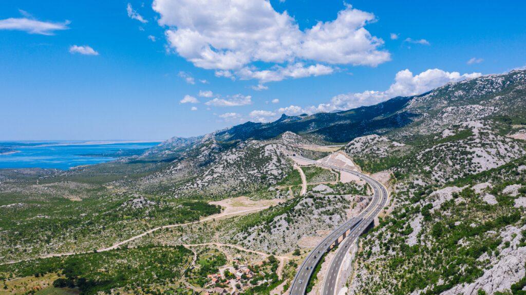 d8 road croatia